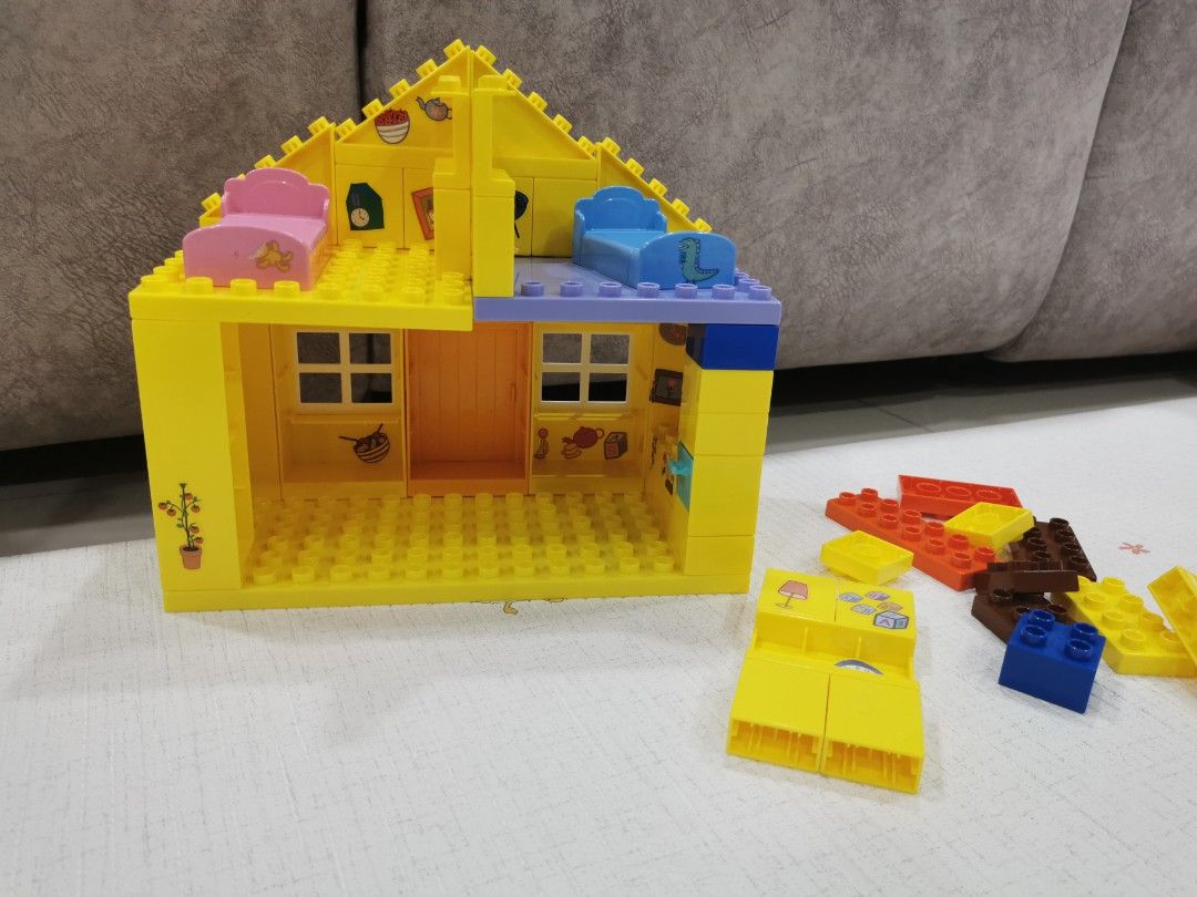 Peppa pig Unico block duplo compatible Hobbies Toys Toys