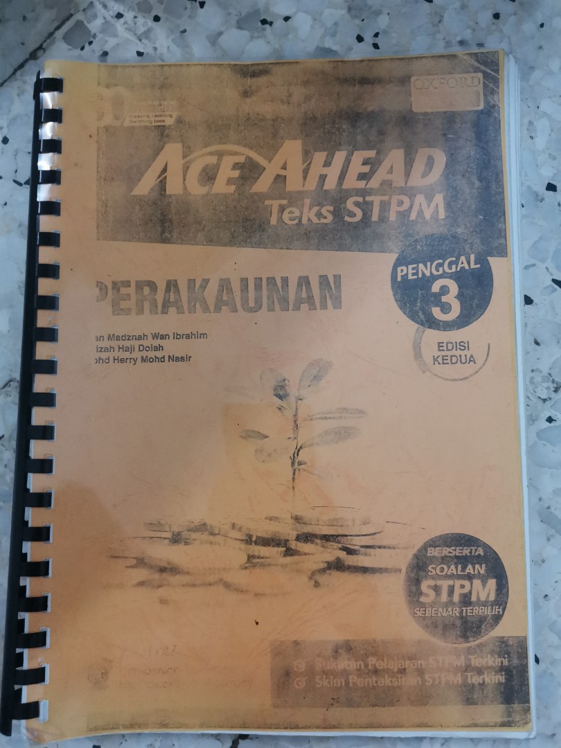 Perakaunan STPM SEM 3, Hobbies & Toys, Books & Magazines, Textbooks on
