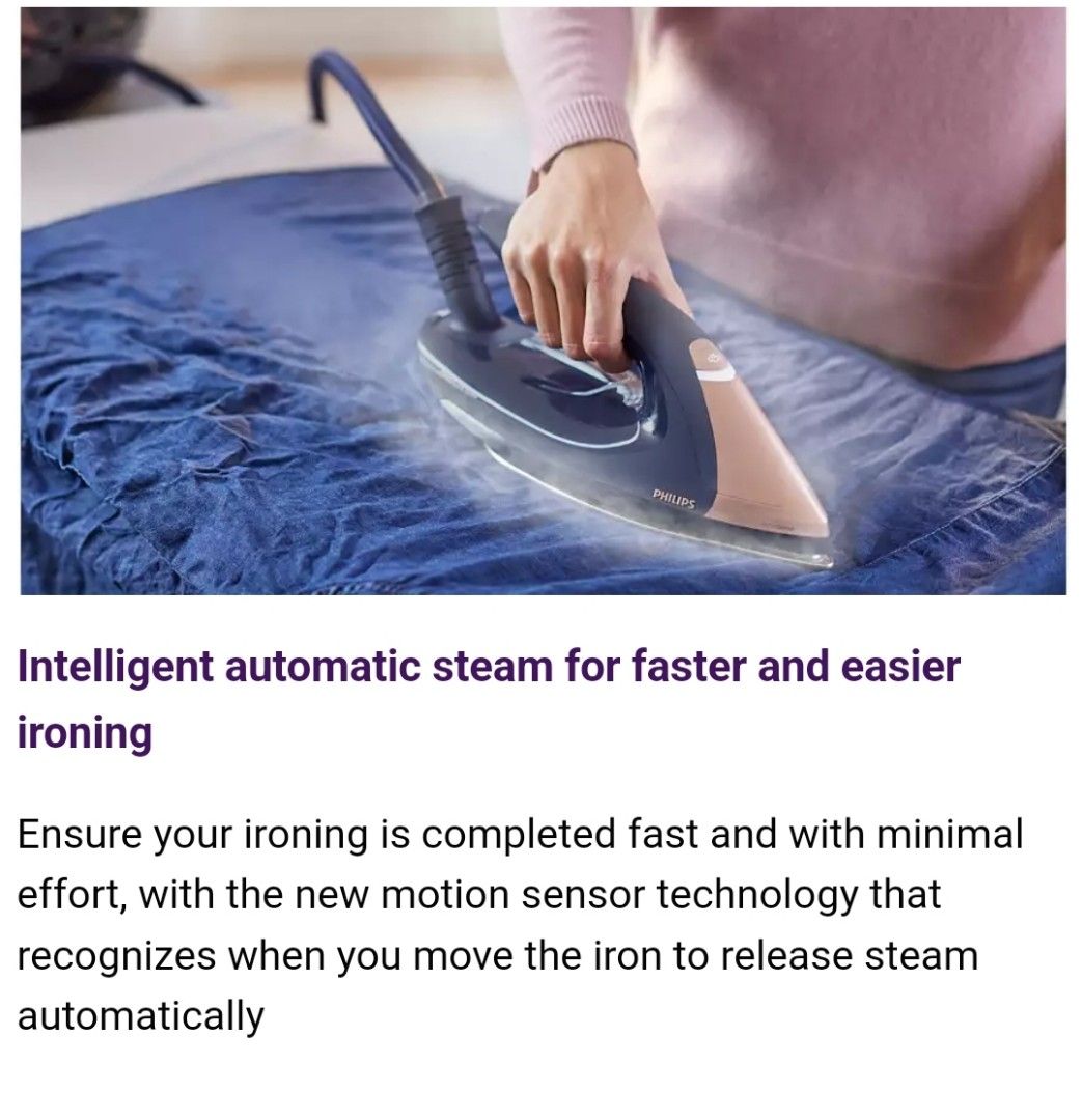 PerfectCare 9000 Series Steam generator iron PSG9050/26, TV & Home ...