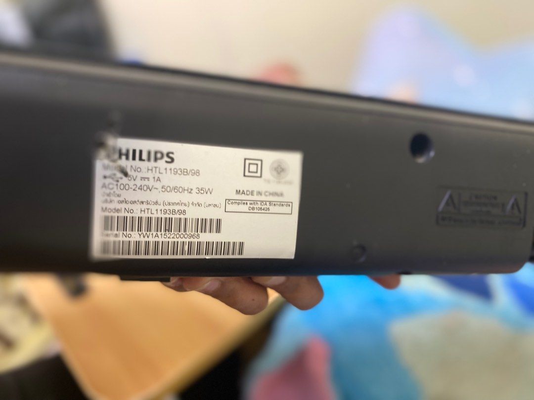 Philips 1193 sale soundbar