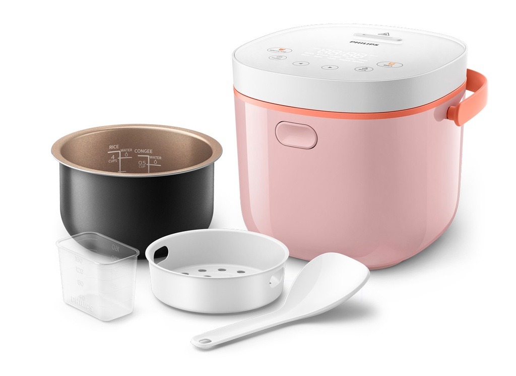PHILIPS Viva Collection Mini Digital Rice Cooker 0.7L HD3070/52