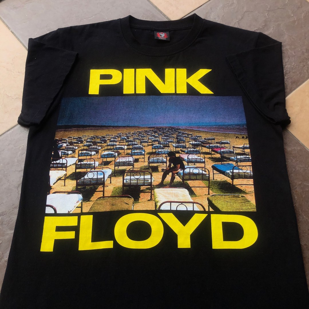 Pink Floyd Rock Metal Band World Tour 87 Tshirt, Men's Fashion