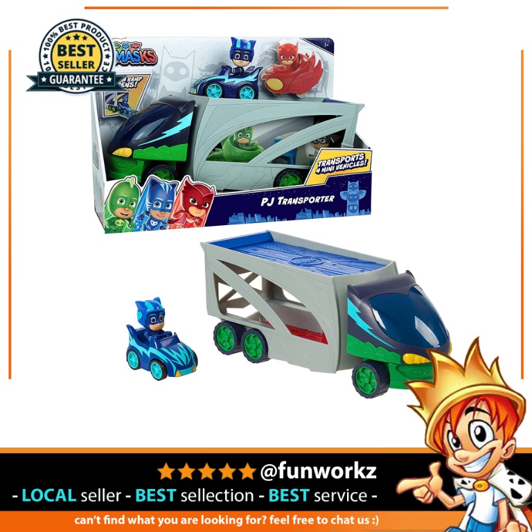 PJ Masks PJ Transporter truck, Hobbies & Toys, Toys & Games on Carousell