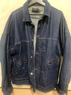 Plain me 寬版牛仔外套 goopi/wisdom/ce