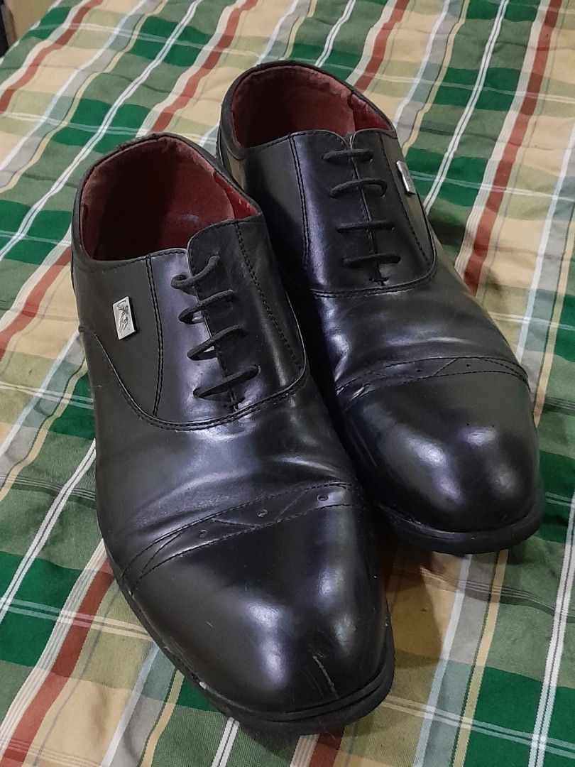 Polo Black Office Shoe