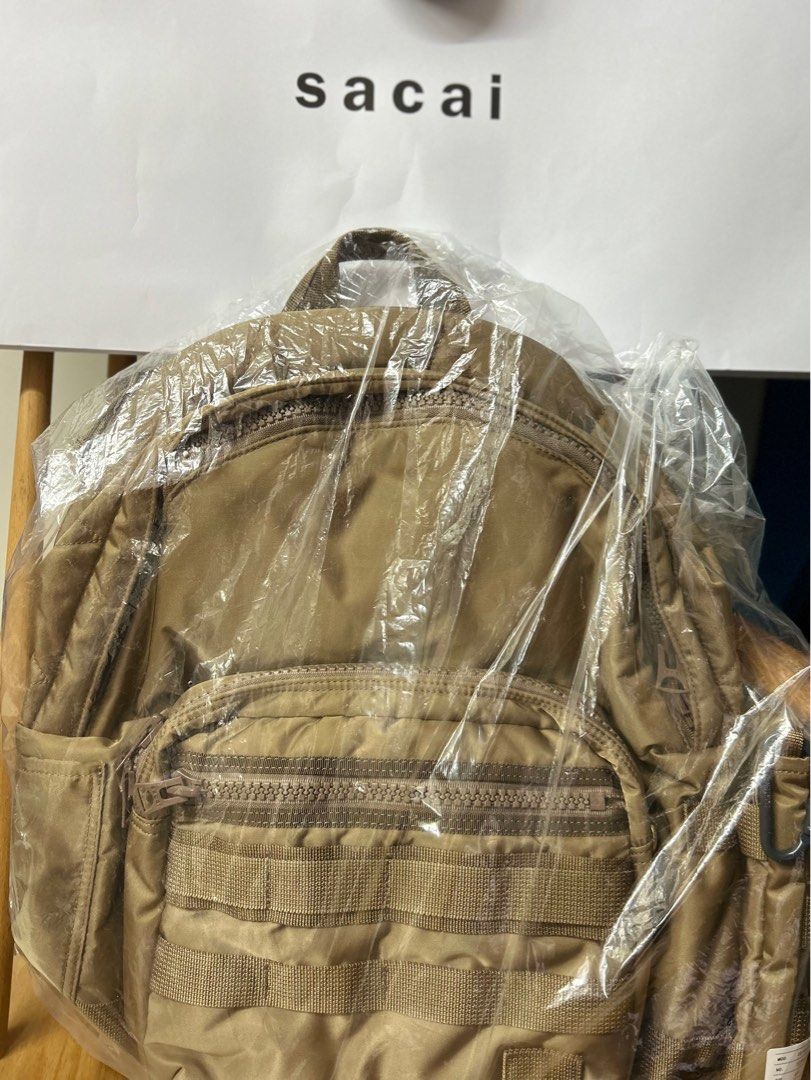 Porter x sacai Tactical BackPack 22-0410S, 名牌, 手袋及銀包- Carousell