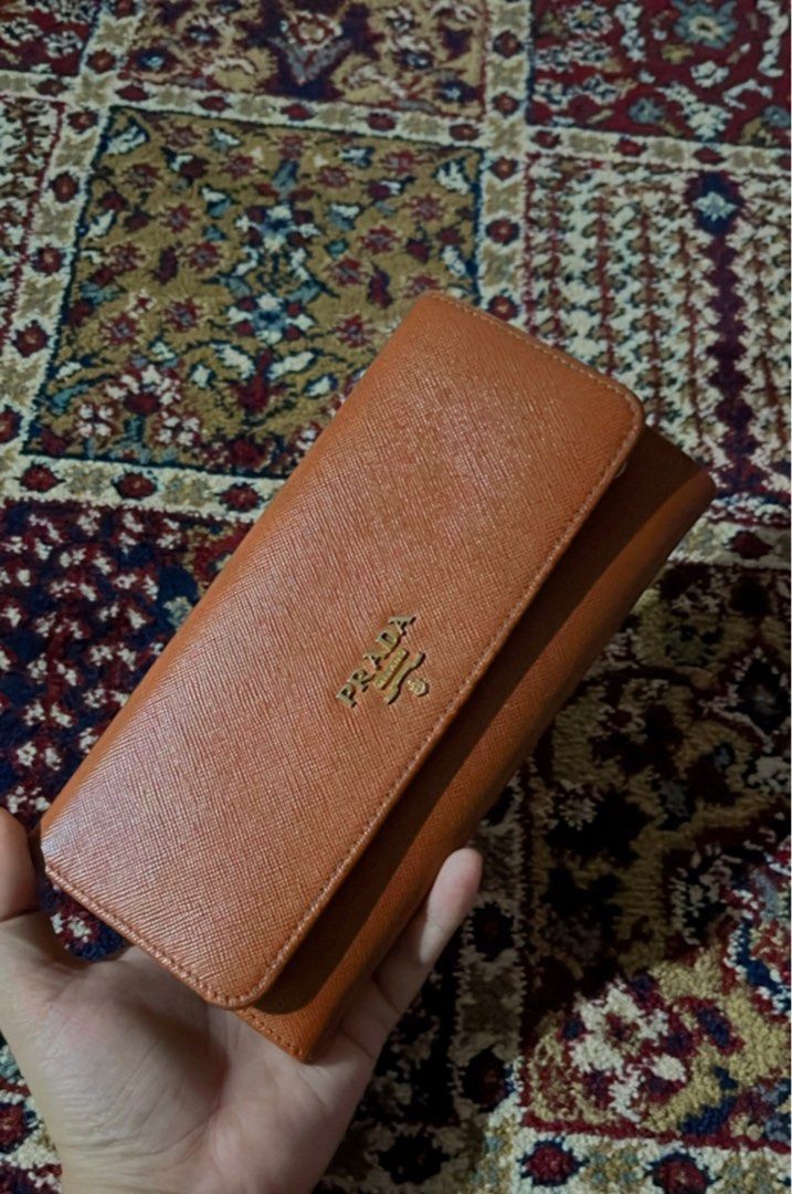 Prada Galleria SaffianoLUX Leather Tote Bag Handbag Purse Brown L Great  Cond | eBay