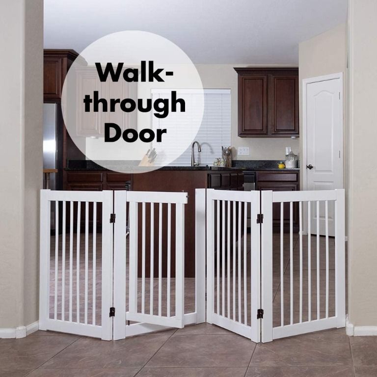 Primetime Petz 360 Configurable Dog Gate with Door Indoor