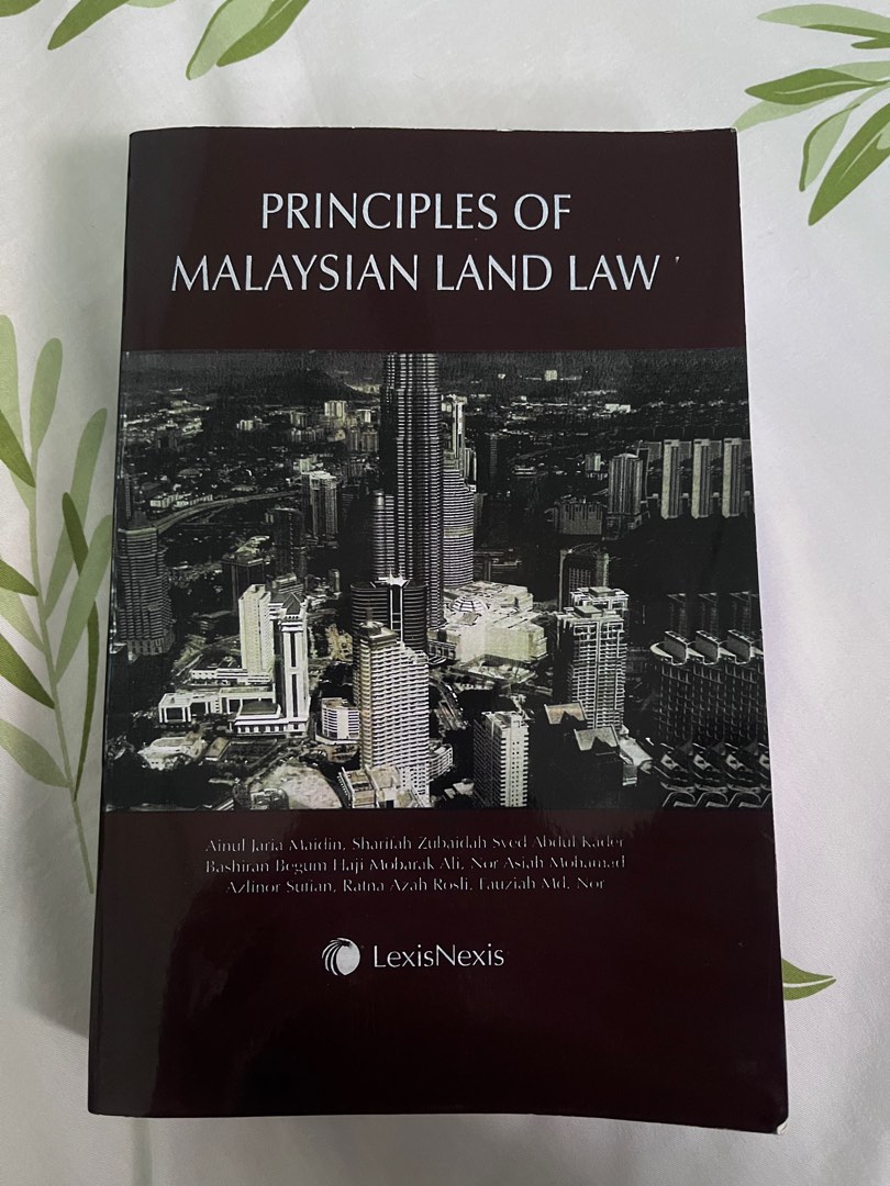 Principles of Malaysian Land Law, Hobbies & Toys, Books & Magazines