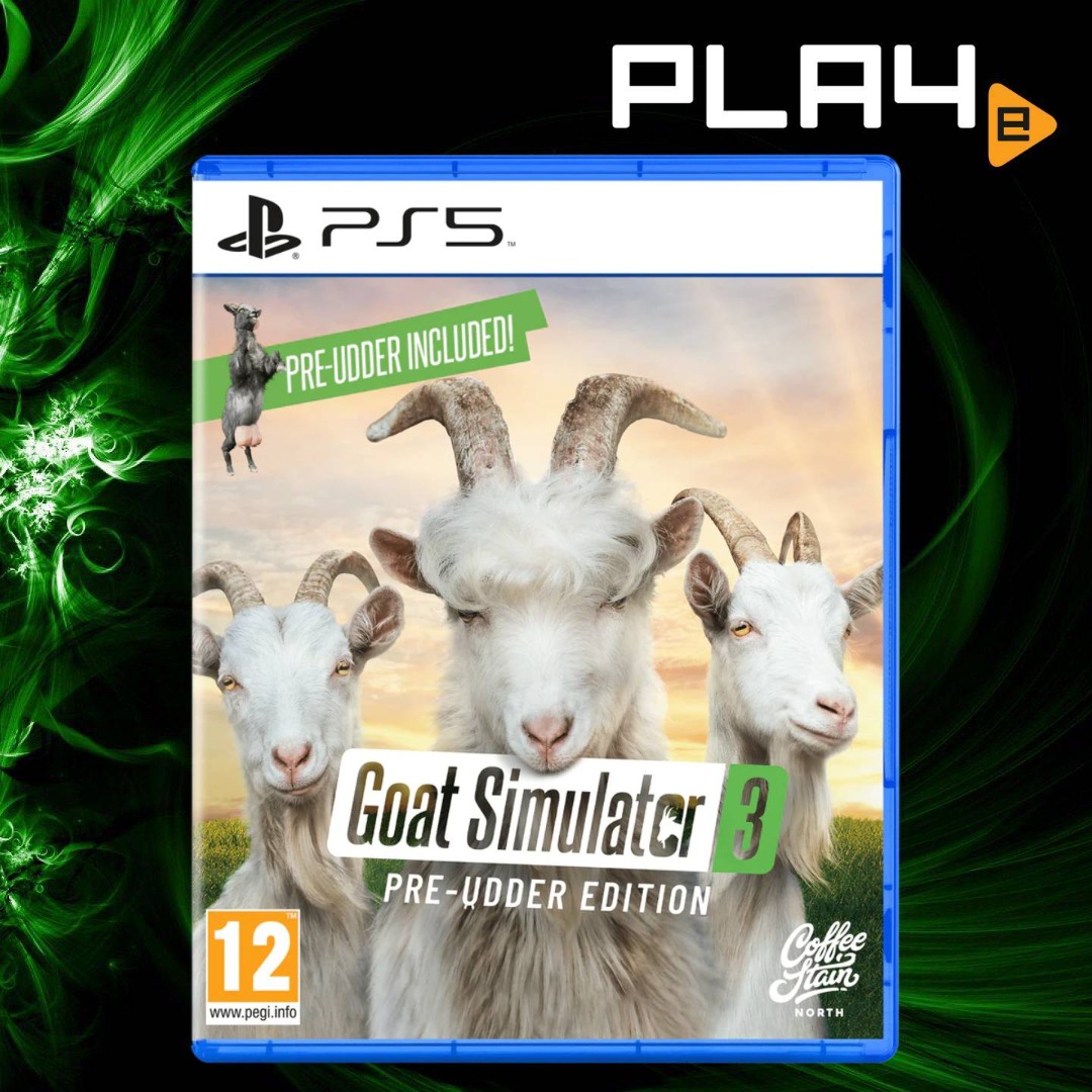 PS5 Goat Simulator 3 [PreUdder Edition] Brand New, Video Gaming, Video