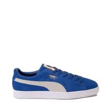 Puma shoes blue 2024 suede