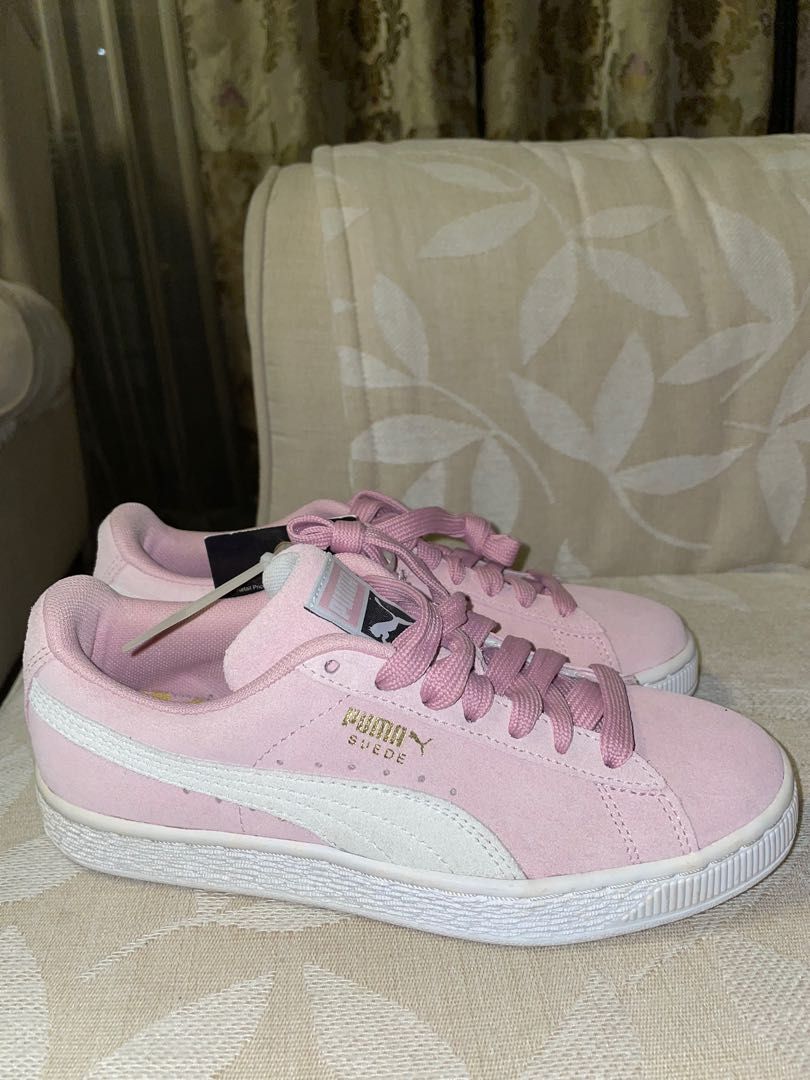 Puma suede lila on sale