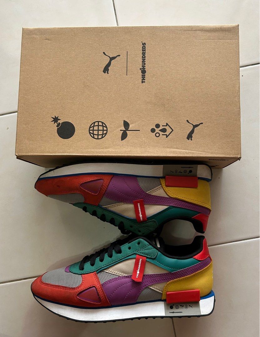 Puma x the hundreds future best sale rider sneakers