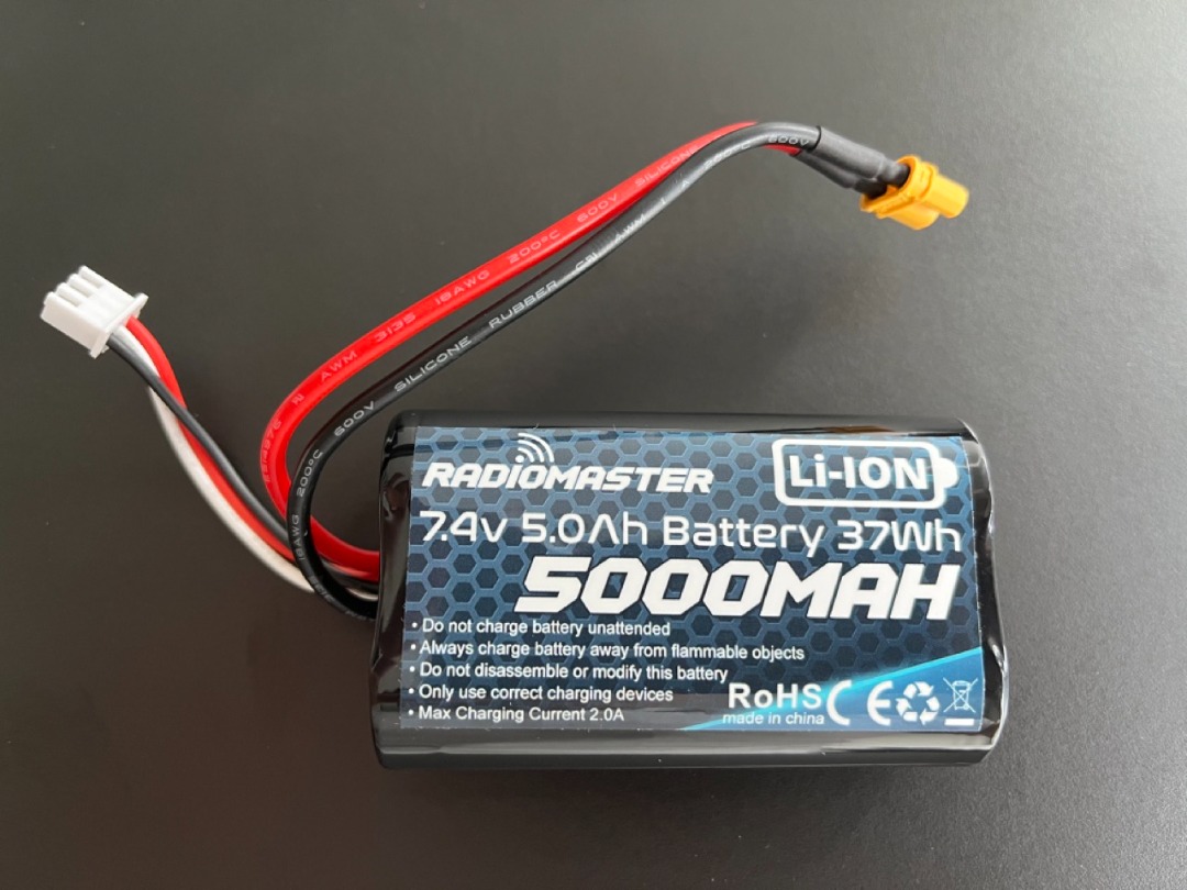 New Radiomaster 21700 5000mAh Battery for TX16S and TX12S MKII