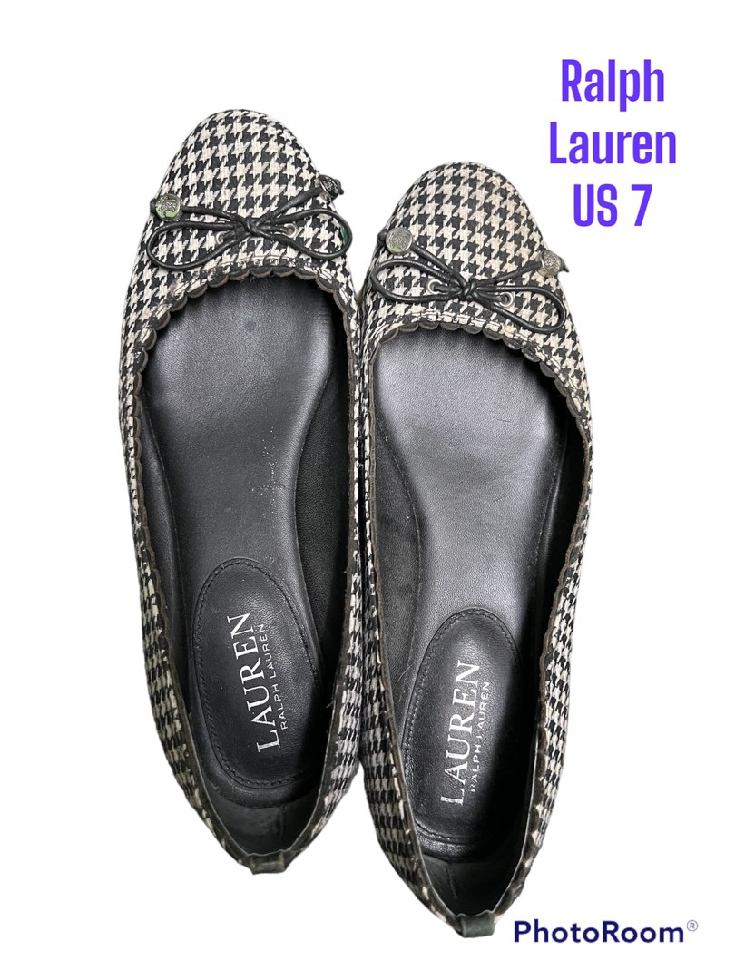 ralph lauren ladies flat shoes