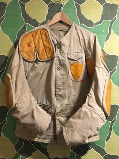 RARE! 1950’s ARMY CLOTH IMPERIAL 10-X MFG.Co. Hunting Gun Jacket (size:38) RRL Double RL