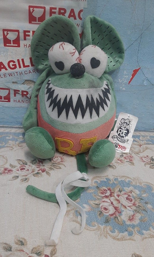 Rat fink stuffed animal 2025