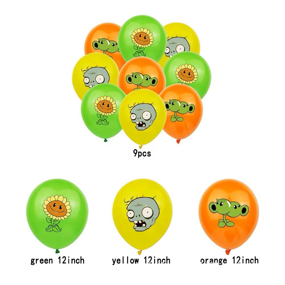 [Ready Stock] New Arrival ~ Plants vs. Zombies Happy birthday party ...