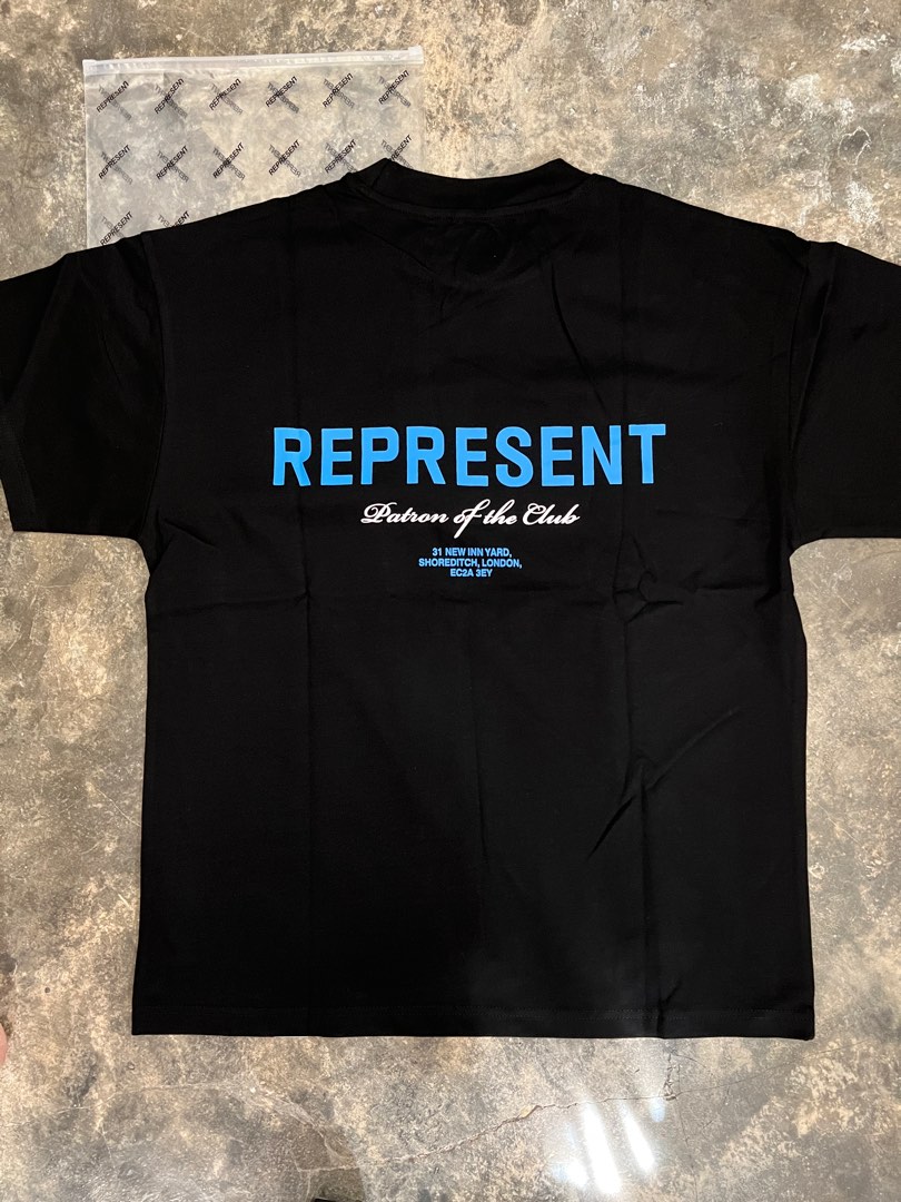 Represent Patron of the club Tee Men #39 s Fashion Tops Sets Tshirts