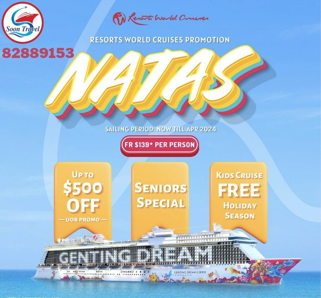 Resort World Cruise Natas Promotion, Tickets & Vouchers, Event Tickets