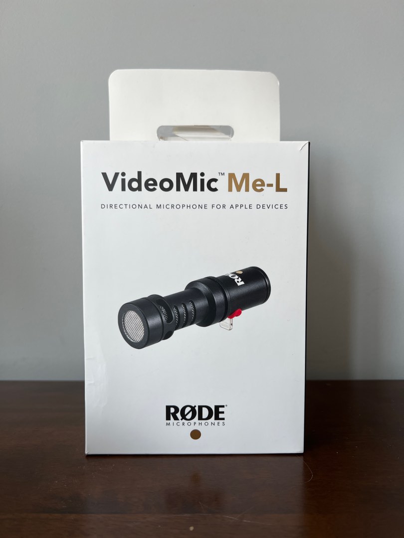 RODE VideoMic MeL Directional Mic for Apple Devices on Carousell