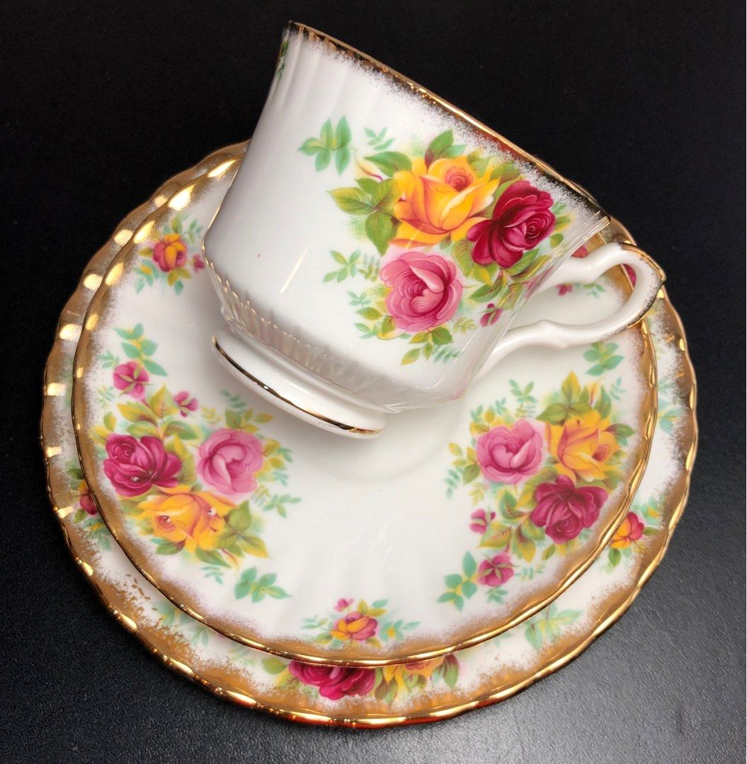 Royal Stafford Bouquet vintage tea set, Hobbies & Toys, Memorabilia