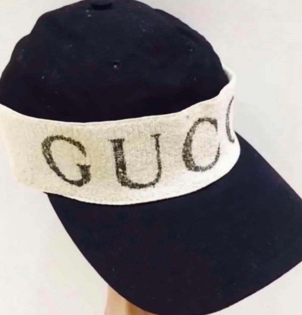??SALE? AUTHENTIC GUCCI BASEBALL CAP WITH HEADBAND, Women's Fashion,  Watches & Accessories, Hats & Beanies on Carousell