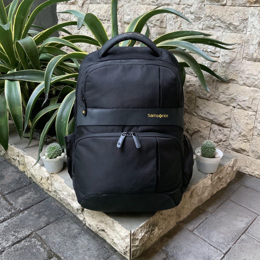 SAMSONITE IKONN ECO LAPTOP BACKPACK III Fesyen Pria Tas Dompet Ransel di Carousell