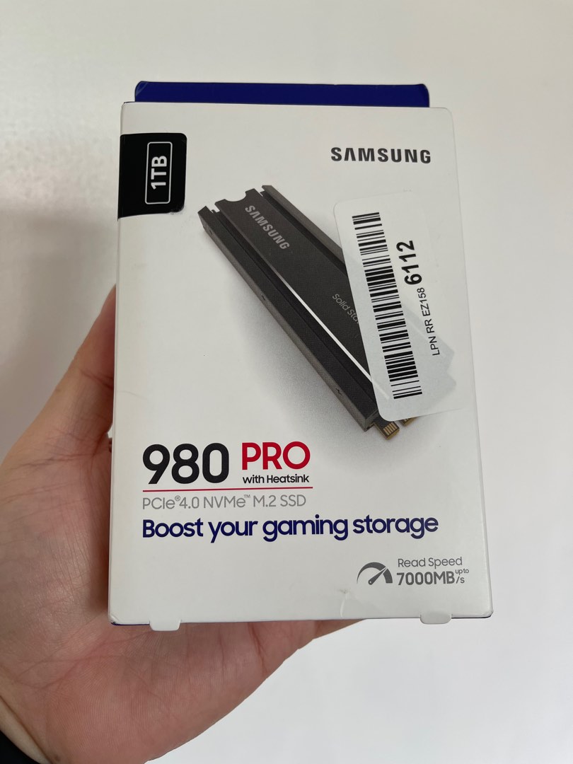 Samsung evo 980 1TB with Heatsink on Carousell