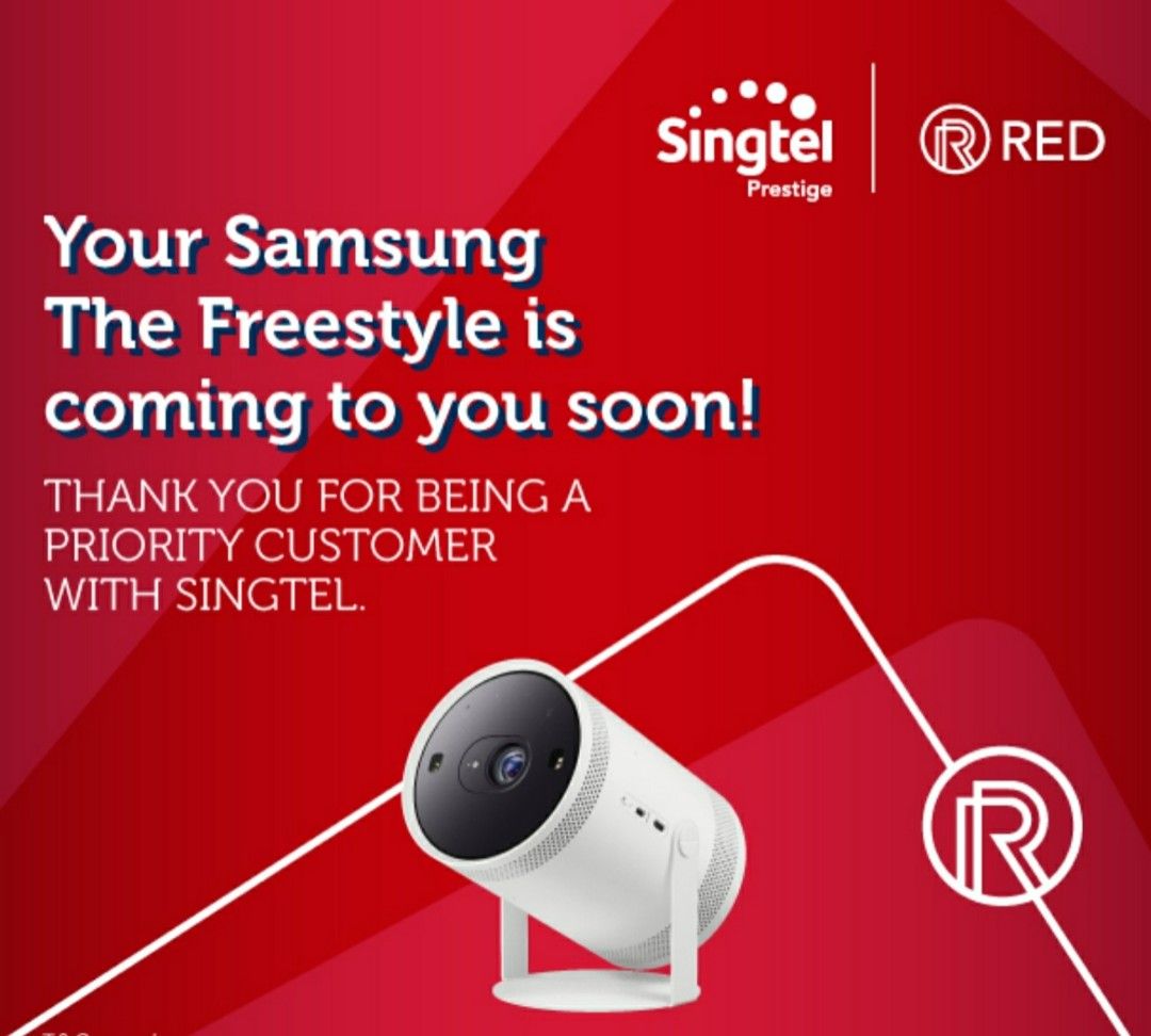 Samsung Freestyle BNIB (free delivery by Singtel) Samsung The Freestyle ...
