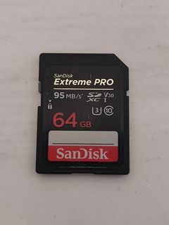 SanDisk 64 GB Extreme Pro V30