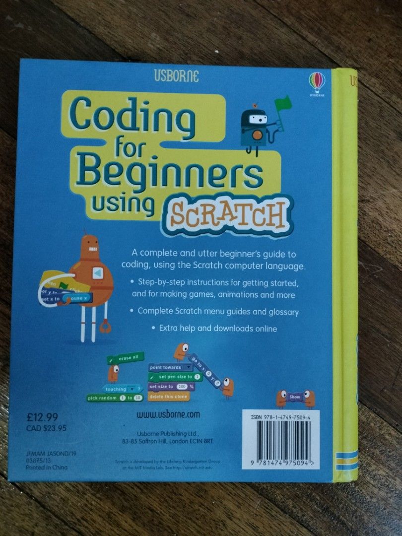 Scratch Coding For Beginners Book Hobbies Toys Books Magazines Scratch Coding For Beginners Book Hobbies Toys Books Magazines