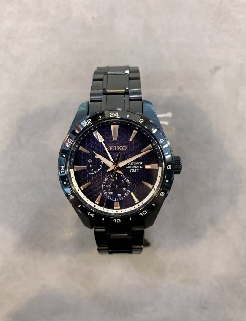 Seiko Presage Automatic GMT Watch, Men's Fashion, Watches & Accessories,  Watches on Carousell