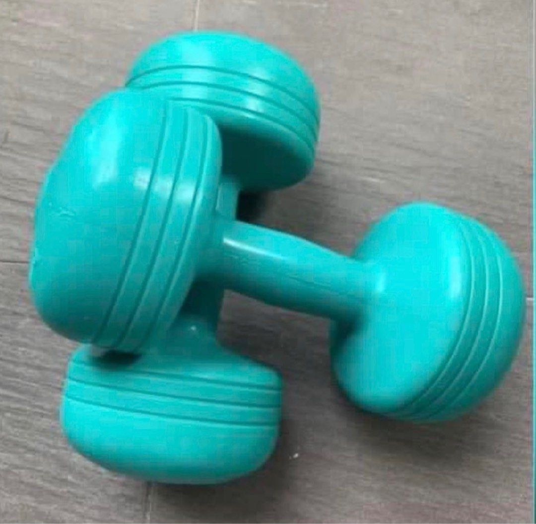 Set of 5kg Dumbbells, Sports Equipment, Exercise & Fitness, Weights