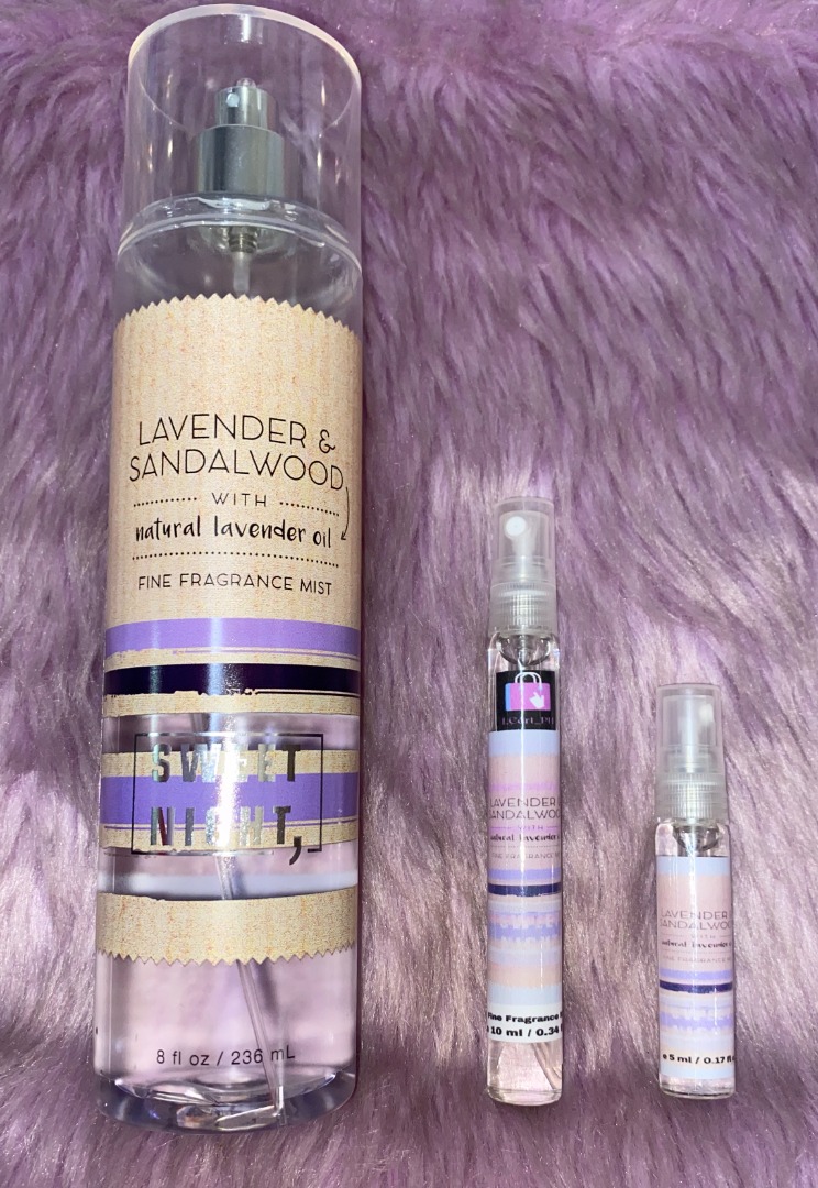 Lavender and outlet sandalwood perfume