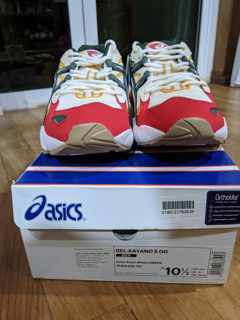 Sneakerlah x Asics Gel Kayano 5 OG Nasi Lemak US 10.5