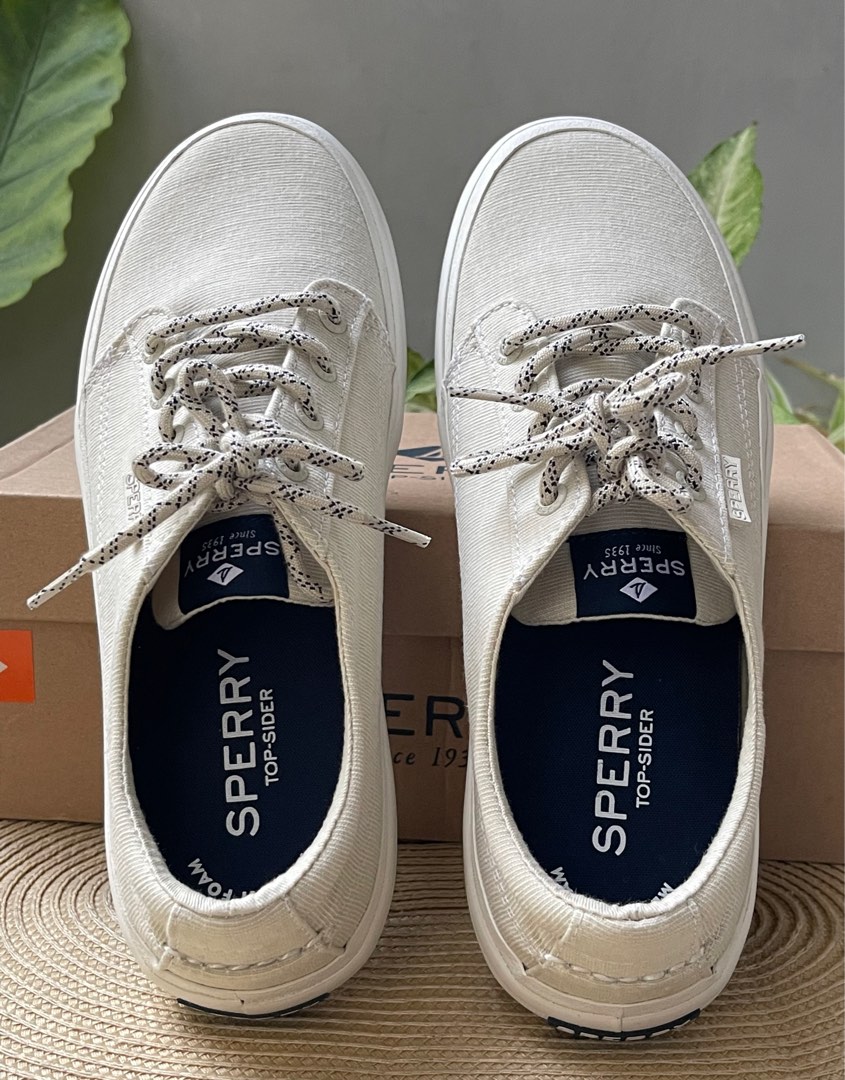 Sperry US Coastline Blucher Beige Memory Foam Cushioned