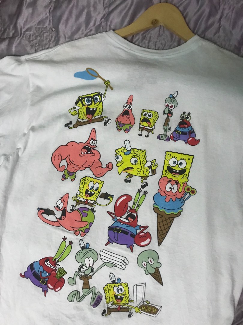 Spongebob and patrick jersey, Men's Fashion, Activewear on Carousell