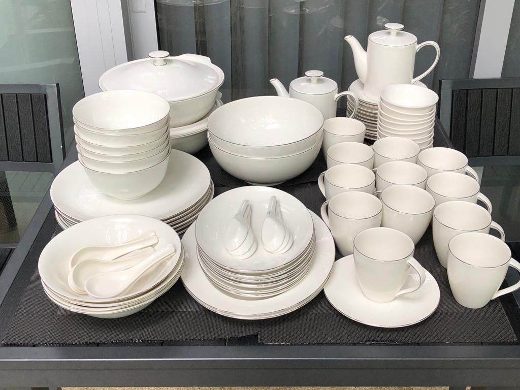 St James Super Bone Dinnerware & Cutlery, Furniture & Home Living