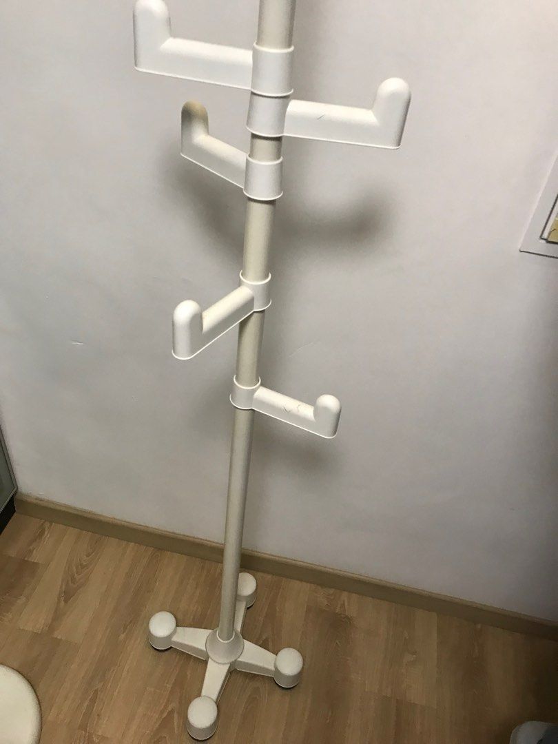 Stand Clothes Rack/ Gantung Pakaian /pvc, Furniture & Home Living, Home ...