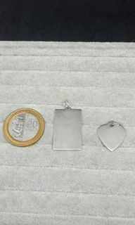 Sterling Silver Pendant Bracelet