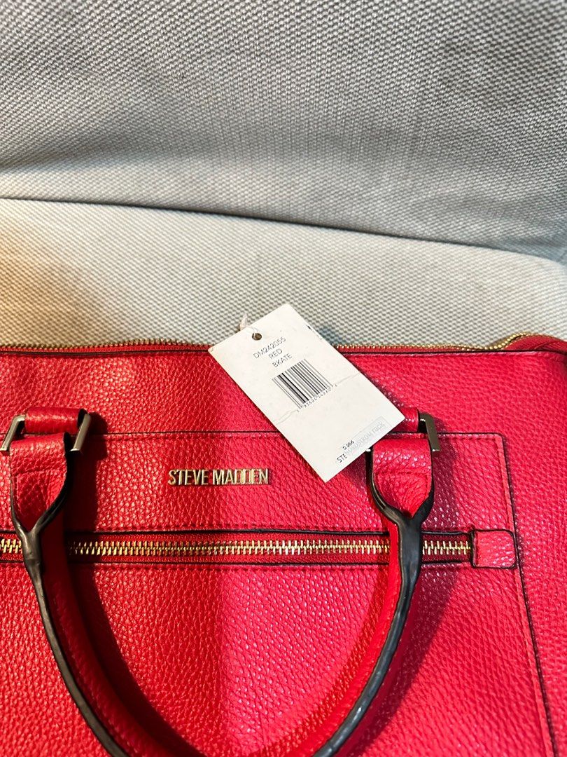 Red steve best sale madden backpack