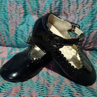 Sugar Kids Black Shoes for Toddlers
