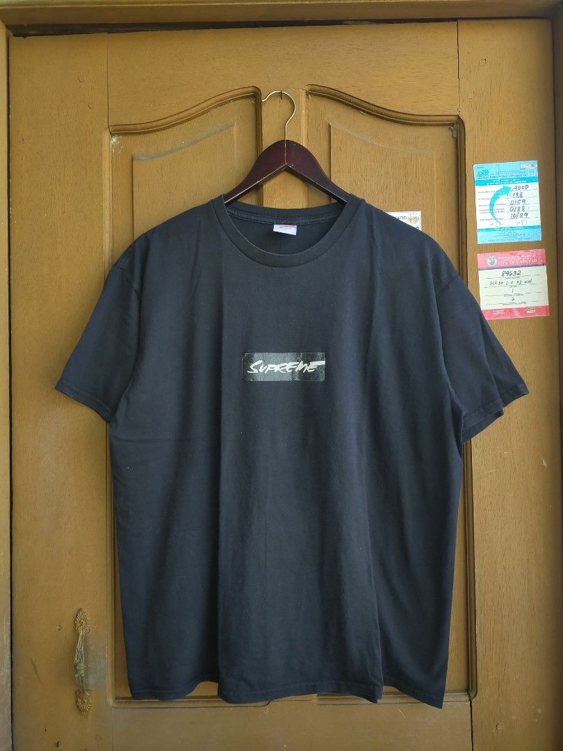 Supreme Box Logo Shirt Black, Men'S Fashion, Tops & Sets, Tshirts & Polo  Shirts On Carousell