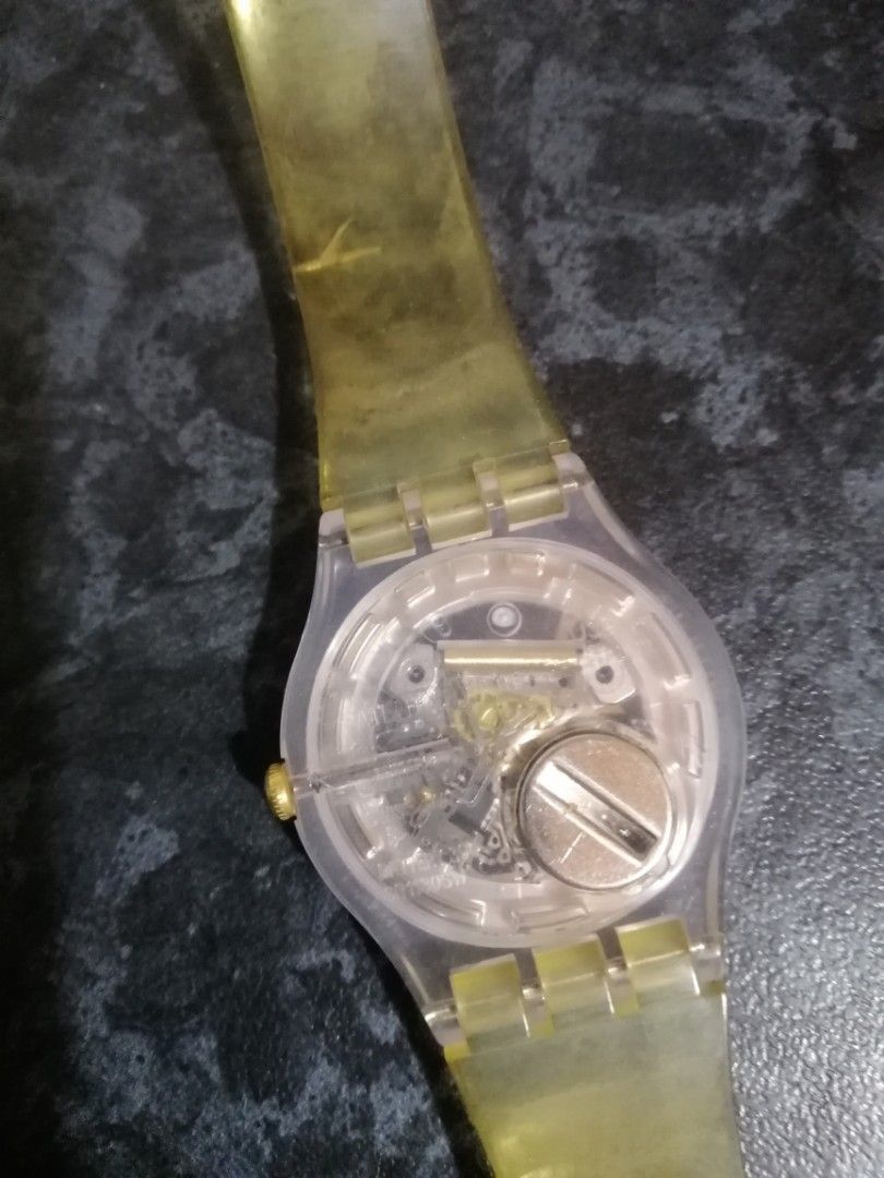 Swatch discount skin transparent