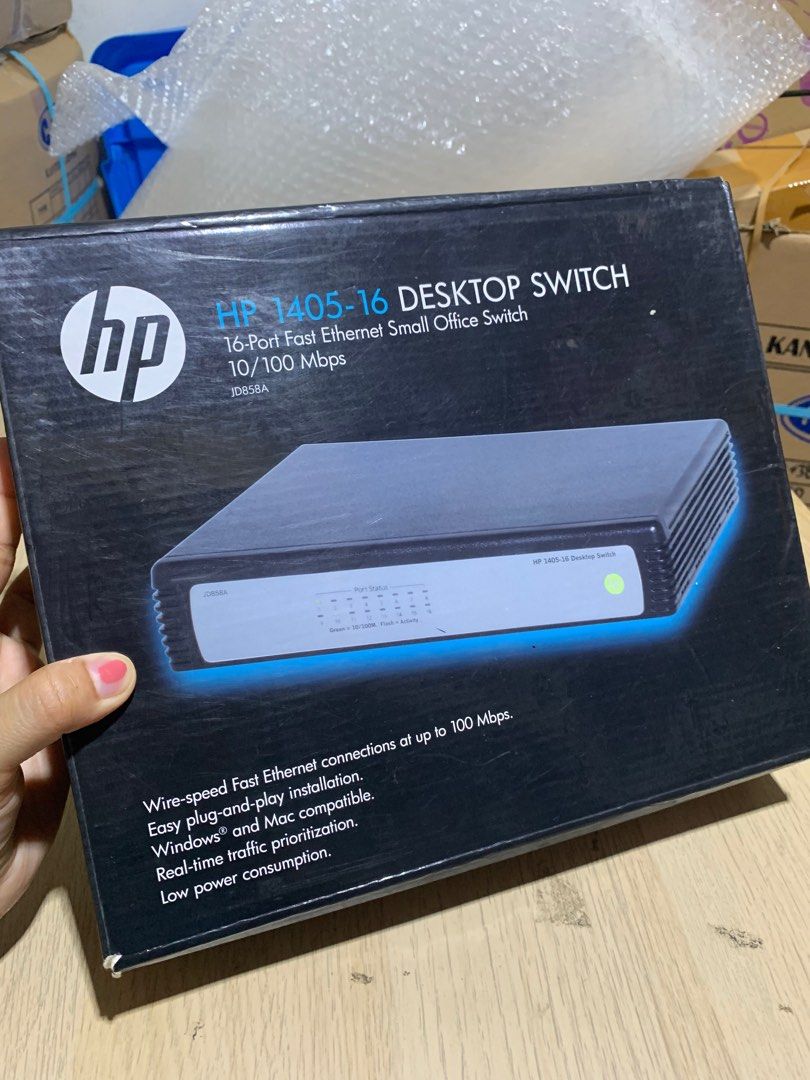 Switch hub hp Hp140516 (16ports) on Carousell