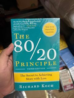 The 80/20 Principle paperback