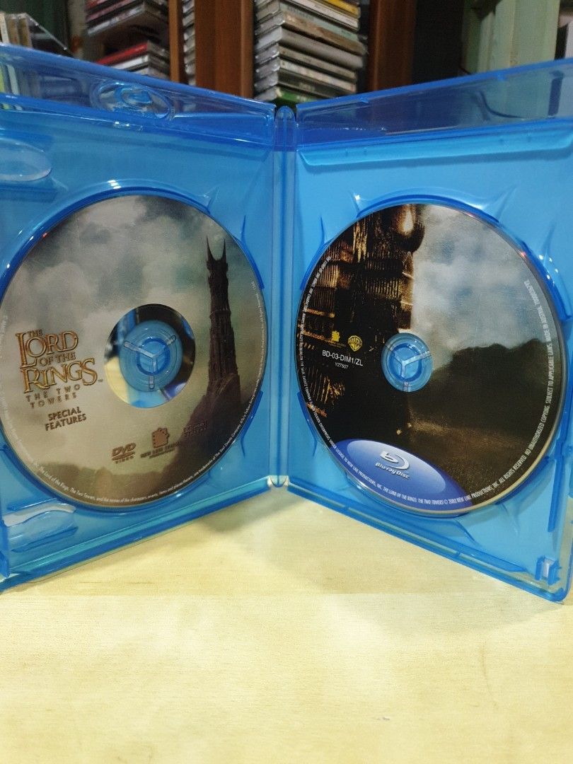 The Lord of the Rings Trilogy BluRay, Hobbies & Toys, Music & Media