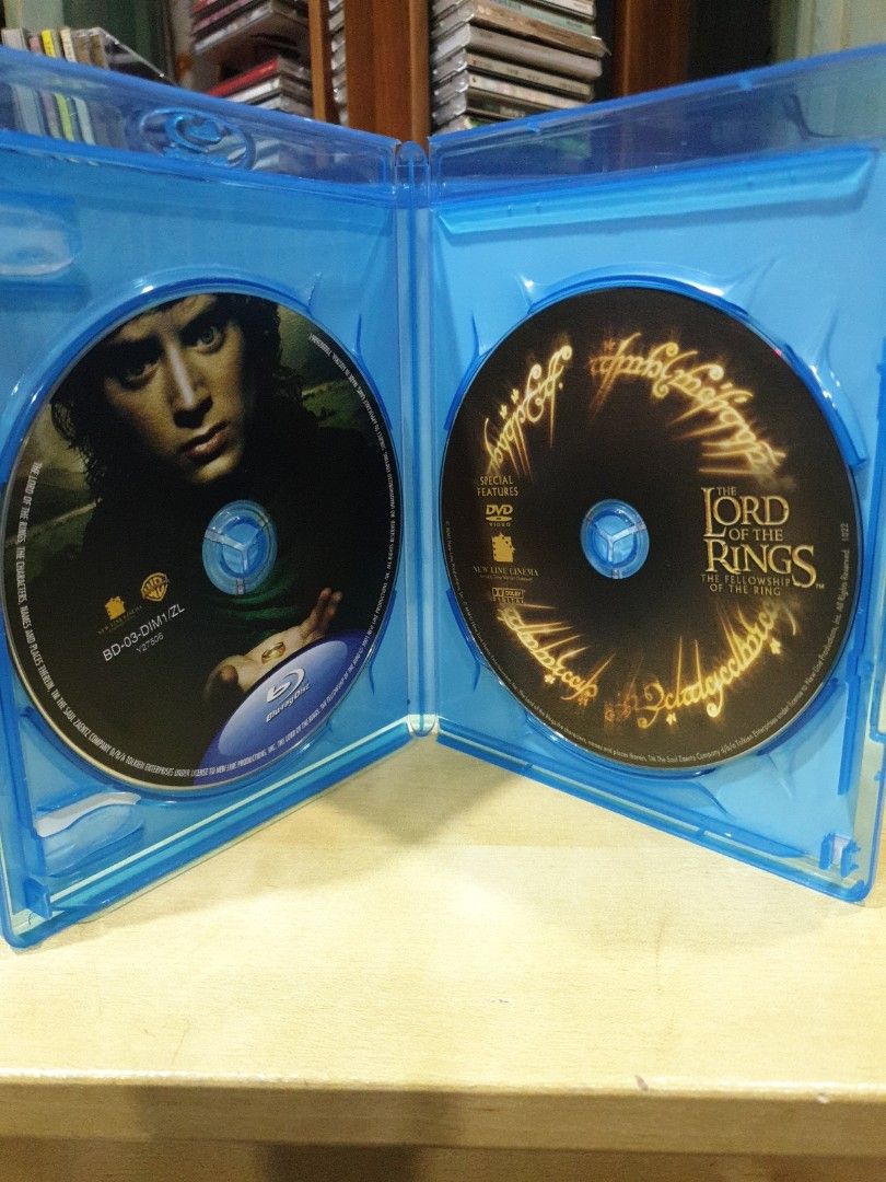 The Lord of the Rings Trilogy BluRay, Hobbies & Toys, Music & Media