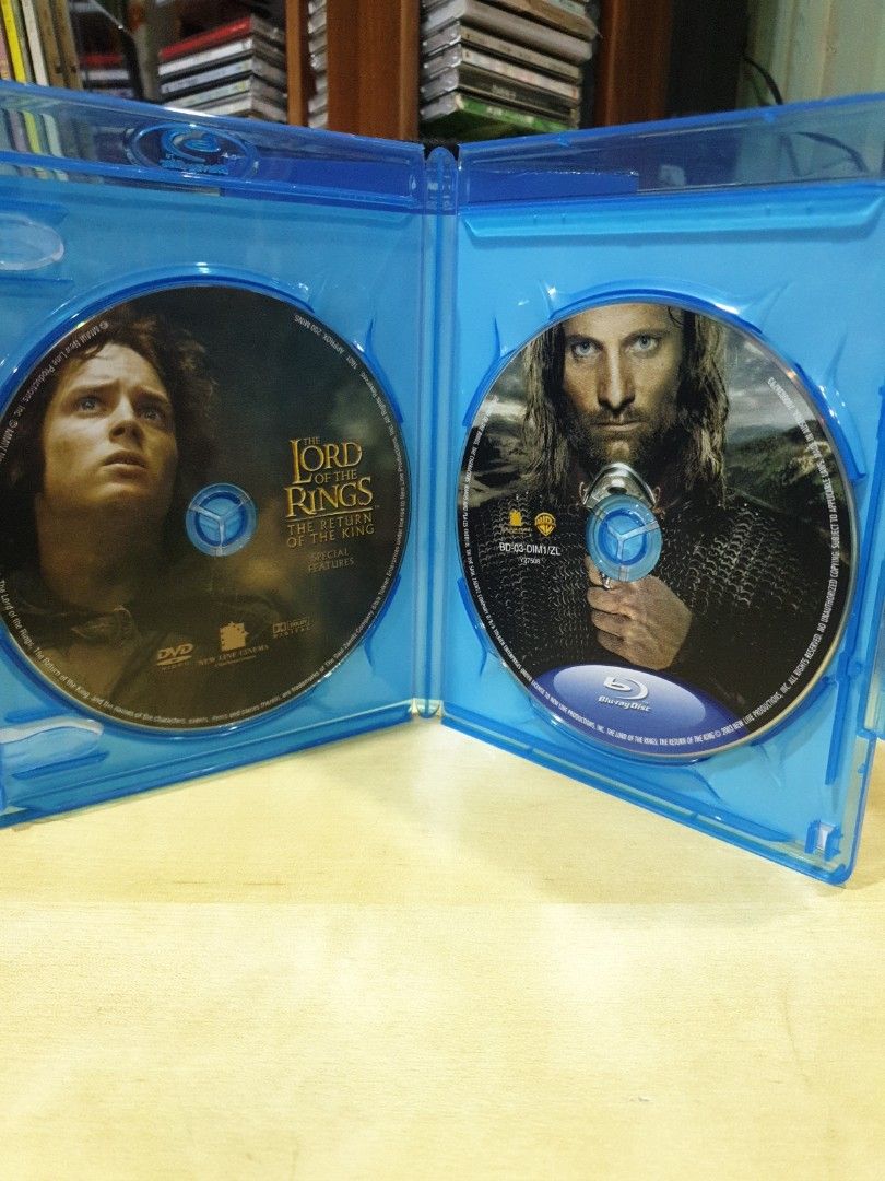 The Lord of the Rings Trilogy BluRay, Hobbies & Toys, Music & Media